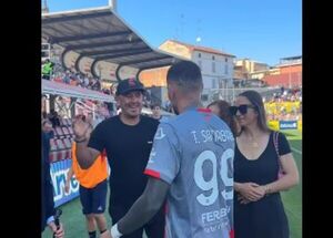 Popular / ¡Tony Sanabria se encontró con otro paraguayo que fue ídolo del Cremonese!