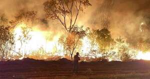 La Nación / Lluvia sofocó incendio que afectó 45 % del parque Cerro Corá