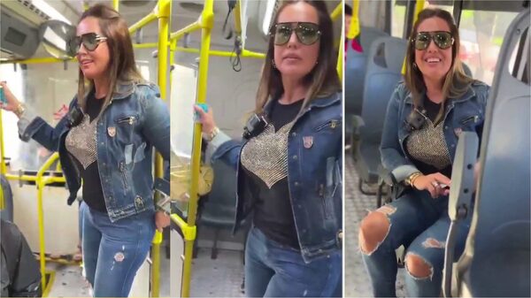 Popular / (VIDEO) Lorena Arias subió a un colectivo luego de 30 años: ¡Mirá cómo le fue!