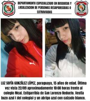 Joven desaparecida en San Lorenzo  - Nacionales - ABC Color