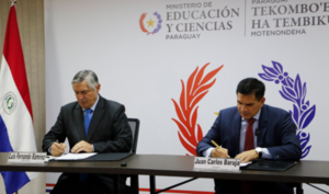 Firman convenio para que docentes y funcionarios del MEC puedan acceder a programa Che Róga Porã
