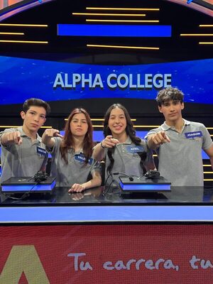 Alpha College se anota en la final de 100 Paraguayos Dicen, “Nos Vamos a Bariloche” - trece