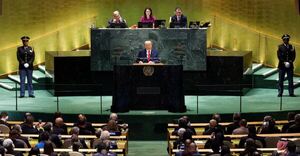 Donald Trump ante la ONU: "Reconocer el estado palestino es un premio para los terroristas de Hamas"
