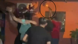 Adolescente y su hermano dispararon al aire en el cumple de su mamá