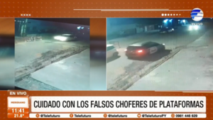 Cuidado con los falsos choferes de plataformas