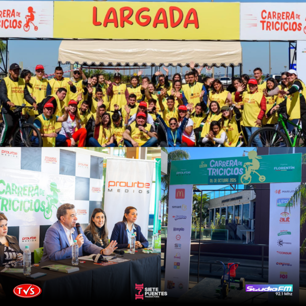 ENCARNACIÓN SE PREPARA PARA LA 12.ª CARRERA DE TRICICLOS - «TVS DIGITAL»