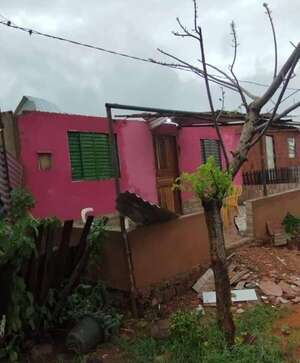 Temporal en Amambay: número de damnificados supera los 1.000 - Nacionales - ABC Color