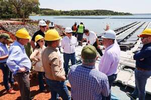 Itaipú: El vicepresidente visitó futura planta solar - Economía - ABC Color