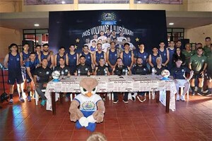 Club Área 4 de CDE regresa al fútbol de salón con apoyo de Itaipú y presentó a sus jugadores | DIARIO PRIMERA PLANA