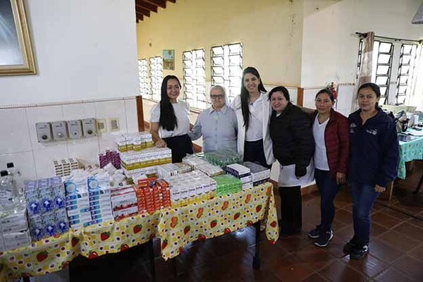 Primera dama departamental encabezó entrega solidaria en el Hogar de Ancianos San Agustín | DIARIO PRIMERA PLANA