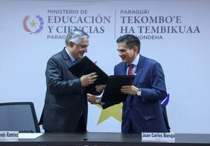 Firman convenio para que docentes y funcionarios del MEC puedan acceder a programa Che Róga Porã