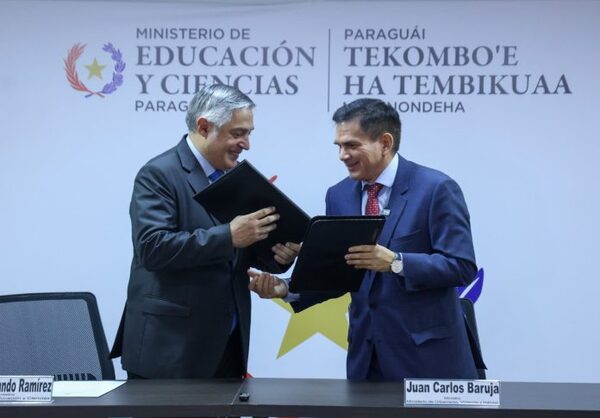 Firman convenio para que docentes y funcionarios del MEC puedan acceder a programa Che Róga Porã