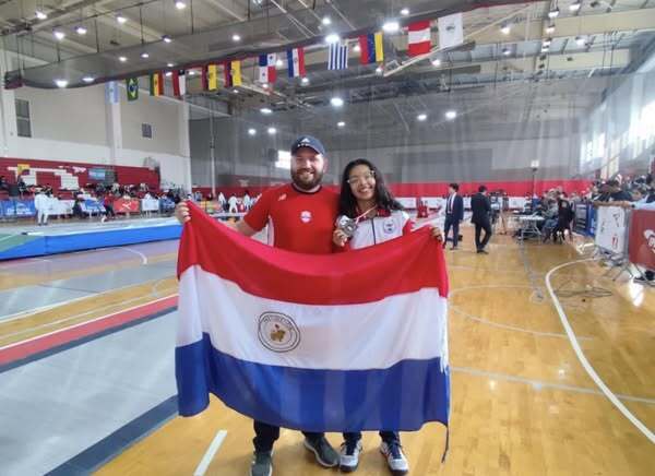 Jimena Cabrera inaugura sudamericano de esgrima en Perú con doblete de plata - La Tribuna