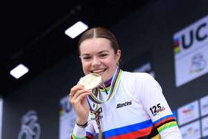 Ciclismo junior: Megan Arens, campeona mundial - Polideportivo - ABC Color