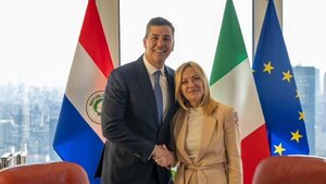 Peña se reunió con Meloni antes de su viaje a Italia