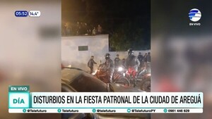 Fiesta patronal termina en caos en Areguá