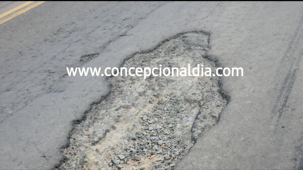 Ruta PY22: Solo en el tramo Concepción- Loreto hay treinta baches peligrosos que ponen en riesgo a conductores - Concepción al Día