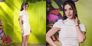Popular / (VIDEO) ¡Mamau! Nadia Ferreira impacta con su look sensual al llegar a Panamá