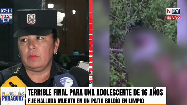 Salvaje asesinato de una adolescente: Tiene rastros de presunto abuso y ahorcamiento