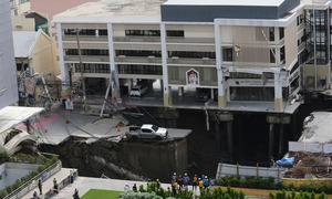 Tailandia: Colapso de calle en Bangkok abre un cráter y obliga a evacuaciones - OviedoPress
