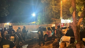 Disturbios empañan celebración de la Virgen de la Merced en Areguá