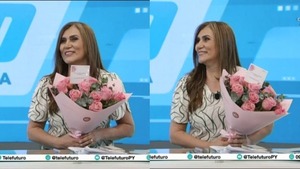 María Teresa López fue sorprendida por un admirador secreto que le envió flores - Teleshow
