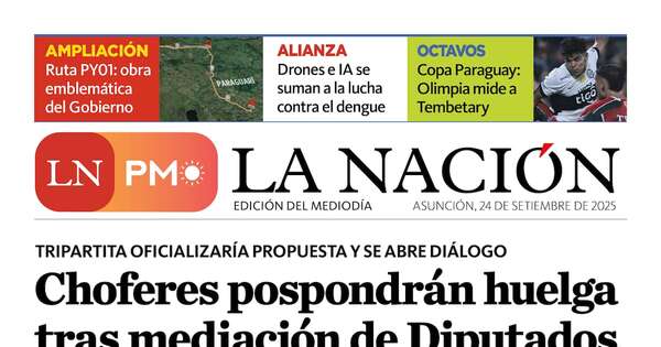 La Nación / LN PM: edición mediodía del 24 de setiembre