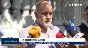 Revelan causa de muerte de adolescente hallada en un baldío en Limpio - trece