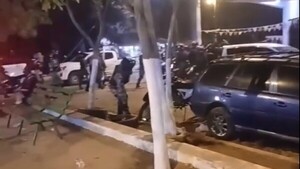 Fiesta en honor a la Virgen terminó akãsharápe con la policía en Areguá