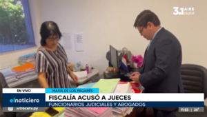 Fiscalía acusó a jueces, abogados y funcionarios judiciales por la mafia de los pagarés - trece