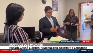 Mafia de los pagarés: Fiscalía presentó acusación contra jueces y abogados | Unicanal