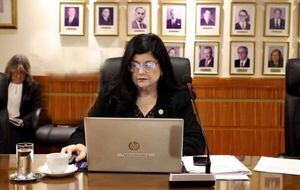 Fuero Niñez y Adolescencia: vicepresidenta Llanes resaltó labor del Poder Judicial en caso ante la Corte IDH