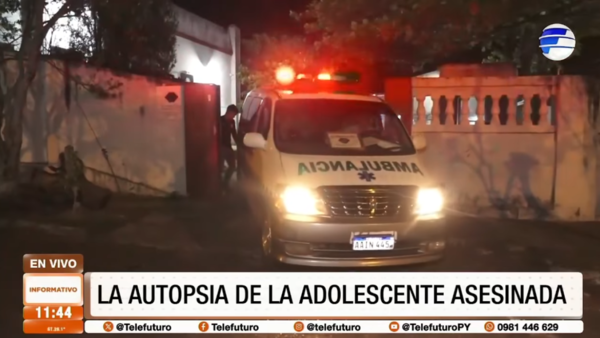 Autopsia confirma muerte violenta de adolescente
