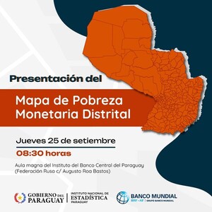 INE presentará Mapa de Pobreza Monetaria Distrital, clave para el desarrollo de Paraguay - ADN Digital