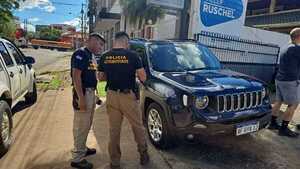 Vehículo robado en Buenos Aires termina en Encarnación