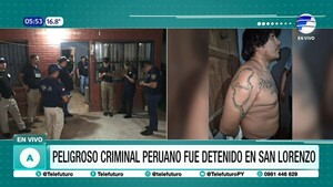 Cae en San Lorenzo "El Monstruo del Perú"