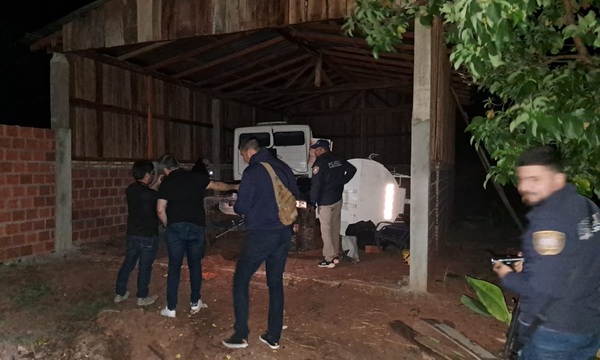 Allanamiento en Yhú permitió incautar camión cisterna ligado a los “Piratas del Asfalto” - OviedoPress