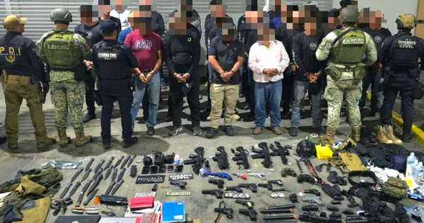 La Nación / México: detienen a 38 miembros de culto evangélico que adiestraba en uso de armas