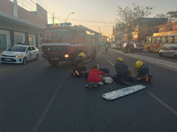 Mujer de 77 años murió arrollada al tratar de cruzar la avenida Eusebio Ayala - Policiales - ABC Color
