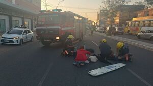 Conductor de moto Bolt arrolla y mata a una mujer de 77 años en Asunción