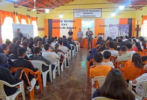 Llevaron a cabo talleres educativos en instituciones de Coronel Bogado
