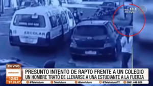 Presunto intento de rapto frente a un colegio