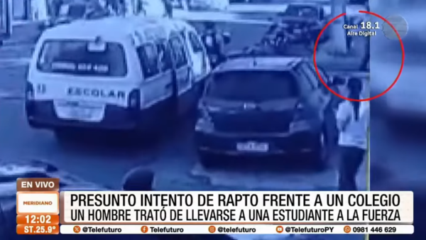 Presunto intento de rapto frente a un colegio