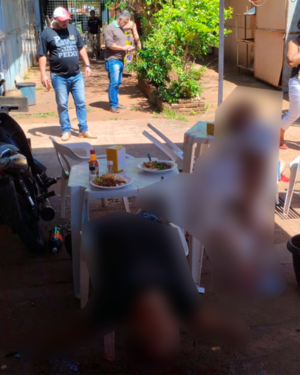 Sicarios asesinan a tres personas en un comedor en Ponta Porã