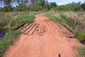 Pobladores de zonas rurales de San Pedro anuncian gran movilización por abandono vial - Nacionales - ABC Color