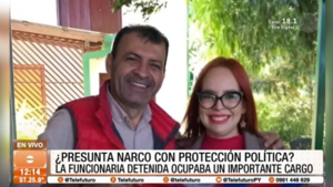 Funcionaria electoral cayó con droga en Brasil