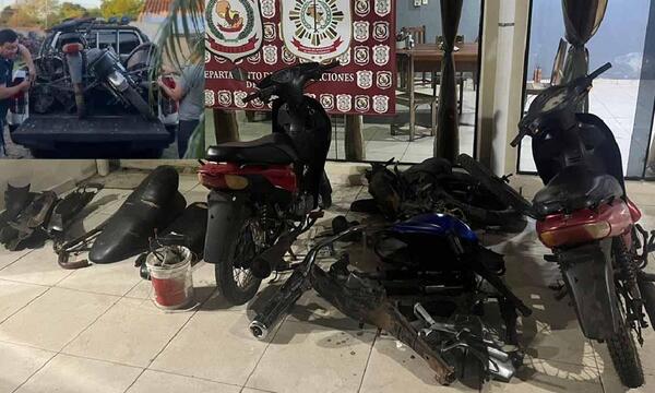 Detienen a conocido delincuente y recuperan motocicletas hurtadas en Coronel Oviedo – Prensa 5