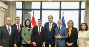 Diario HOY | Presidente de Diputados recibe a congresistas de Estados Unidos