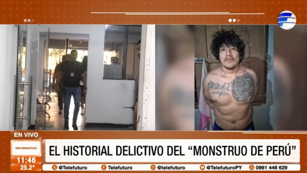 El historial delictivo de alias el ''Monstruo de Perú''