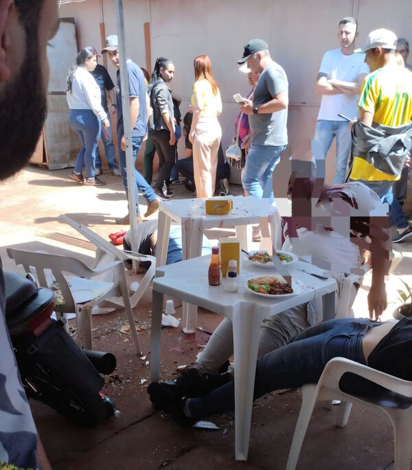 Tres paraguayos fueron ejecutados en un restaurante de Ponta Porã - Concepción al Día